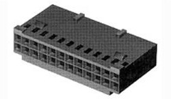 87733-1, WIRE-BOARD CONNECTOR RECEPTACLE 20POS, 2.54MM 87733-1, WIRE-BOARD CONNECTOR RECEPTACLE 20POS, 2.54MM