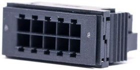 474034-E, Headers &amp; Wire Housings 10-PIN,VERTICAL,CRIMP