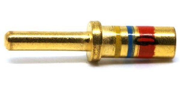 M39029/58-365, Amphenol Male Crimp Circular Connector Contact, Contact Size 12 M39029/58-365, Amphenol Male Crimp Circular Connector Contact, Contact Size 12