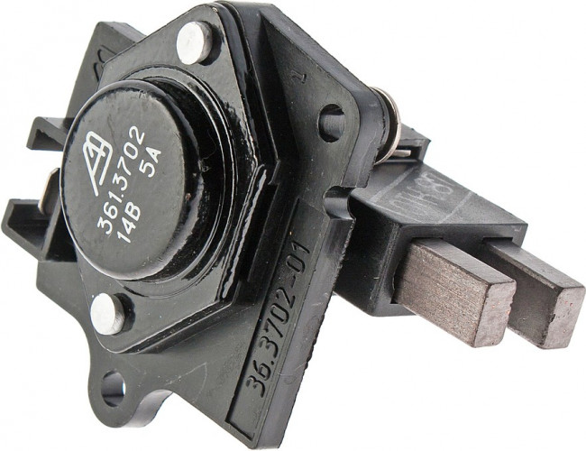 36.3702-01, Щеткодержатель ВАЗ-2108-2110,21213 генератора 371.3701 в сборе АЭНК-К 36.3702-01, Щеткодержатель ВАЗ-2108-2110,21213 генератора 371.3701 в сборе АЭНК-К