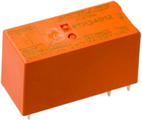 RTH34012AP, Реле 1 замык. 12VDC, 16А/250VAC SPST-NO