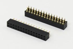 Разъем PBD2-2x15 розетка, шаг P2.0, контакты 30P, монтаж на плату