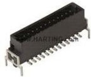 15110122401000, Board to Board & Mezzanine Connectors har-flex straight male 1.75mm, 12pin, PL1, with through hole hold downs 15110122401000, Board to Board & Mezzanine Connectors har-flex straight male 1.75mm, 12pin, PL1, with through hole hold downs