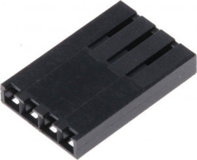 50-57-9204, Корпус разъема, SL 70066, Гнездо, 4 вывод(-ов), 2.54 мм, 70058, 71851 Crimp Terminals