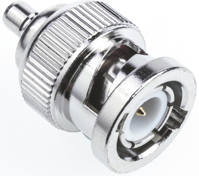 J01008G0038, Straight 50 RF Adapter BNC Plug to SMB Plug 4GHz J01008G0038, Straight 50 RF Adapter BNC Plug to SMB Plug 4GHz