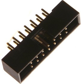 BH2-14 (DS1014-14) (IDC2-14MS), Вилка на плату прямая 14pin 2.00мм