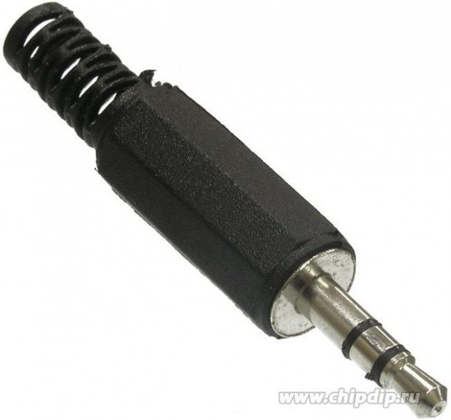 SZC-0012 / stereo 3.5 mm, Разъём аудио -0012/stereo 3.5 мм, чёрный