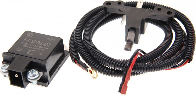 67.3702-02, Реле зарядки ВАЗ 2110 (замена 67.3702-02) трехуровневый регулятор Калуга