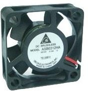 ASB03512HB-F00, DC Fans Tubeaxial Fan, 35x15mm, 12VDC, Sleeve, 3-Lead Wires, Lock Rotor Sensor, Tach