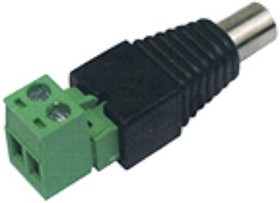 TP-004B, Разъем питания гнездо 2.1х5.5мм с клеммной колодкой