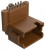RND 205-01135, Circular Connector, M8, Socket, Straight, Poles - 3, Solder, Panel Mount