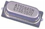 ATS16ASM-1E, Crystal 16MHz ±30ppm (Tol) ±50ppm (Stability) 20pF FUND 40Ohm 2-Pin HC-49/US SM SMD T/R