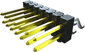 TSM-105-01-L-DV-P-TR, Conn Unshrouded Header HDR 10 POS 2.54mm Solder ST Top Entry SMD T/R