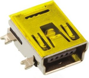 65100516121, Разъем USB, Mini USB Типа B, USB 2.0, Гнездо, 5 вывод(-ов), Поверхностный Монтаж, Прямой Угол 65100516121, Разъем USB, Mini USB Типа B, USB 2.0, Гнездо, 5 вывод(-ов), Поверхностный Монтаж, Прямой Угол