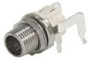 L712RAHLP, DC Power Connectors Low Profile RAPC Mount DC Power Jack, 2.5mm Center Pin, Long Bushing, High Temp L712RAHLP, DC Power Connectors Low Profile RAPC Mount DC Power Jack, 2.5mm Center Pin, Long Bushing, High Temp