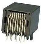 87180-064LF, Modular Jack, Input Output Connectors, Cat 3, Horizontal, Through Mount, Low Profile Unshielded, 6 Positions, 1 Port