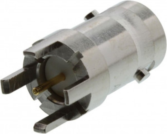 31-5329-72RFX, RF/COAXIAL, BNC JACK, STRAIGHT, 75 OHM, SOLDER