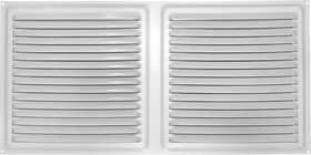 Решётка вентиляционная 150х300 белый 87143 Решётка вентиляционная 150х300 белый 87143