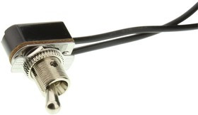 MCR13-36A3-11, Рычажный переключатель, Вкл.-Выкл., SPST, Без Подсветки, Панель, 6 А