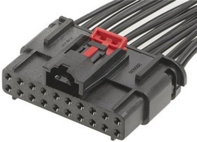 205926-0170, Heavy Duty Power Connectors MCAT MPWR REC HSG 20CKT KY A W/CPA BLK