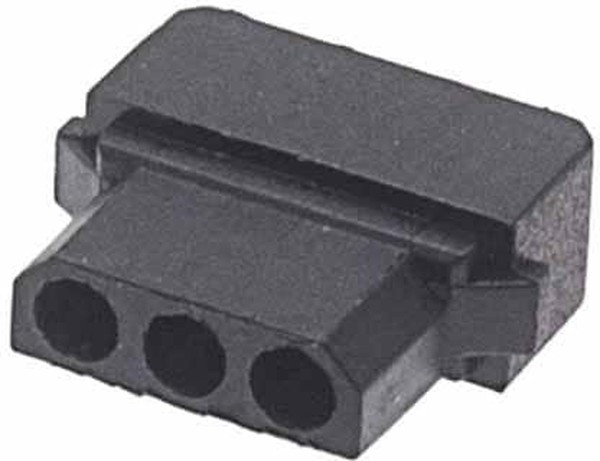 M80-1010398S, M80-10 Female Connector Housing, 2mm Pitch, 3 Way, 1 Row M80-1010398S, M80-10 Female Connector Housing, 2mm Pitch, 3 Way, 1 Row