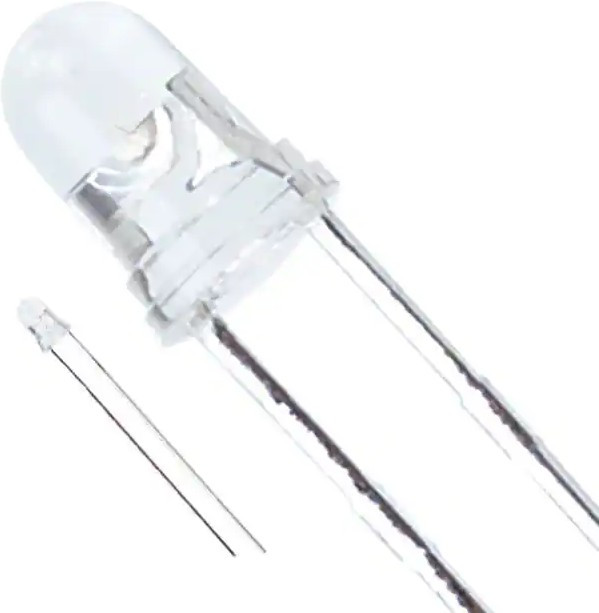 LTL1CHKSKNN, Светодиод 3мм/желтый/587нм/140- 320мкд/прозрачный/45°