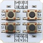 Troyka-Quad Switch, Четырёхкнопочная клавиатура для Arduino проекта Troyka-Quad Switch, Четырёхкнопочная клавиатура для Arduino проекта