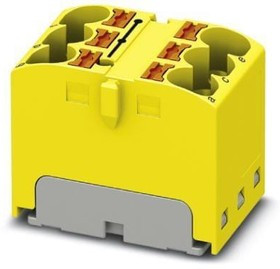 3273928, DIN Rail Terminal Blocks PTFIX 6X4-G YE