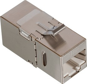 Повторитель портов RJ-45, экранированный, 90 градусов, кат.6A, формата Keystone LAN-KCP45S6A/90