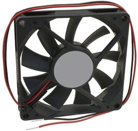 AFB0824SHB, DC Fans DC Tubeaxial Fan, 80x15mm, 24VDC, Ball Bearing, Lead Wires