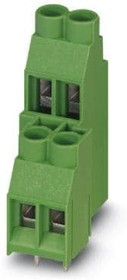 1719044, Fixed Terminal Blocks DBL ROW 3P 6.35mm