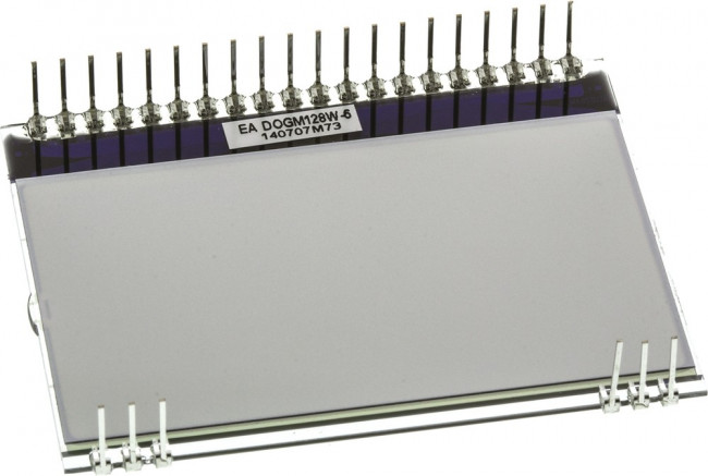 EA DOGM128W-6, LCD Graphic Display Modules & Accessories FSTN(+) Transflect White Backgroud EA DOGM128W-6, LCD Graphic Display Modules & Accessories FSTN(+) Transflect White Backgroud