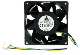 Вентилятор Delta Electronics FFB0812UHE 12v 1.5A 80x80x38мм Вентилятор Delta Electronics FFB0812UHE 12v 1.5A 80x80x38мм