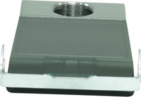 MP009428, Разъем для тяжелых условий, Основа, монтаж на кабель, ввод сверху, Корпус из Алюминия, 1 Рычаг MP009428, Разъем для тяжелых условий, Основа, монтаж на кабель, ввод сверху, Корпус из Алюминия, 1 Рычаг