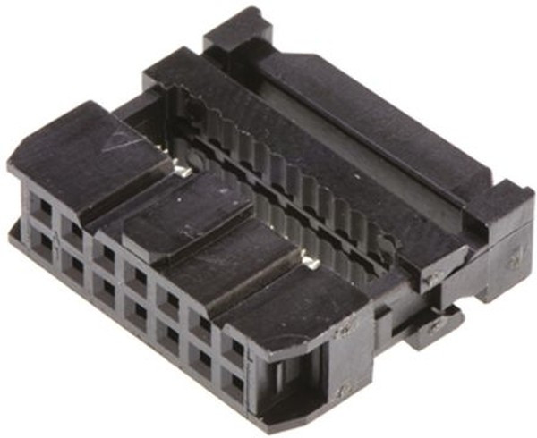 T812114A101CEU, Amphenol 14-Way IDC Connector Socket for Cable Mount, 2-Row