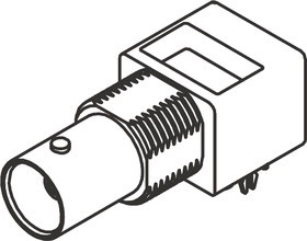 73171-0560, BNC Series, jack PCB Mount BNC Connector, 75, Through Hole Termination, Right Angle Body 73171-0560, BNC Series, jack PCB Mount BNC Connector, 75, Through Hole Termination, Right Angle Body