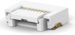 1775333-6, FFC &amp; FPC Connectors ZIF FPC 0.5, 2H, 6P