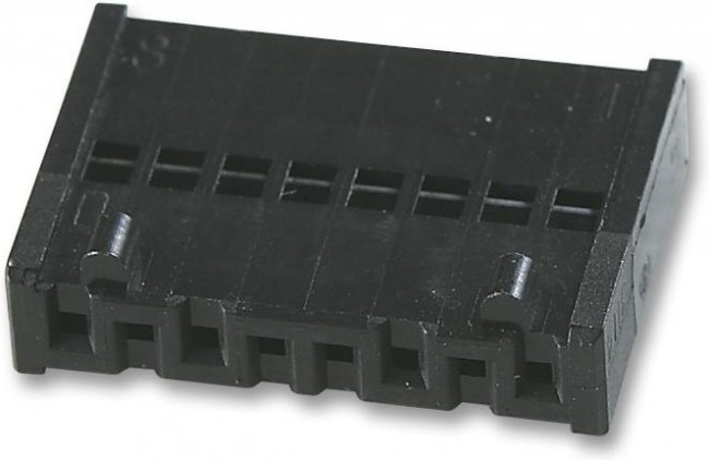 3114 08, Conn Housing PL 8 POS 2.5mm Crimp ST Cable Mount Bulk