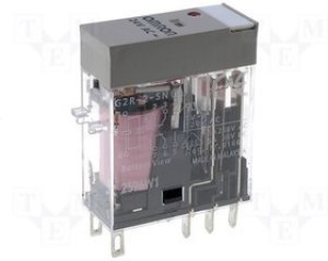G2R-2-SN-48AC, Реле электромагнитное, DPDT, 5A/250ВAC, 5A/30ВDC, макс.380ВAC G2R-2-SN-48AC, Реле электромагнитное, DPDT, 5A/250ВAC, 5A/30ВDC, макс.380ВAC