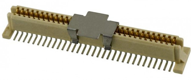 71439-3464, Mezzanine Connector, Receptacle, 1mm, 2Rows, 64Contacts, Surface Mount, Phosphor Bronze