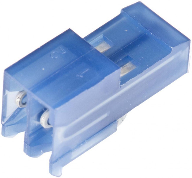 3-640442-2, Headers & Wire Housings 2P 26AWG TIN CLSD W/O TAB W/BLUE STRPE 3-640442-2, Headers & Wire Housings 2P 26AWG TIN CLSD W/O TAB W/BLUE STRPE