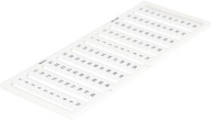 209-666, TERMINAL BLOCK MARKER, 1 TO 50 209-666, TERMINAL BLOCK MARKER, 1 TO 50