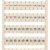 209-666, TERMINAL BLOCK MARKER, 1 TO 50