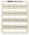 209-666, TERMINAL BLOCK MARKER, 1 TO 50
