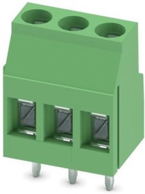 MKDS 3/ 3, Клеммная колодка типа провод к плате, 5 мм, 3 вывод(-ов), 24 AWG, 12 AWG, 2.5 мм², Винт MKDS 3/ 3, Клеммная колодка типа провод к плате, 5 мм, 3 вывод(-ов), 24 AWG, 12 AWG, 2.5 мм², Винт