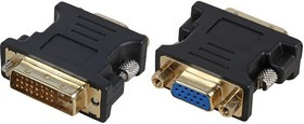 PSG91628, Переходник разъема, DVI-I, 1 вывод(-ов), Штекер, VGA, 1 вывод(-ов), Гнездо