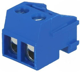 TB-5.0-PP-2P-BL, Разъемный клеммник, 5мм, Кол-во полюс: 2, угловой 90°, "мама"
