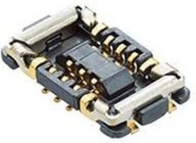 505066-2422, Mezzanine Connector, Receptacle, 0.35mm, 2Rows, 24Contacts, Surface Mount, Copper Alloy