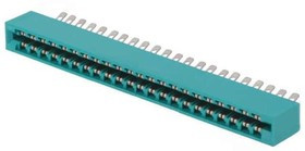 305-044-555-201, Краевой, PIN: 44, под пайку, на PCB, позолота, 3,96мм, Серия: 305