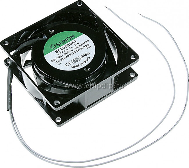 Вентилятор SUNON SF23080AT 2082HBL.GN 220-240V 14/13.5W 80x25 2pin